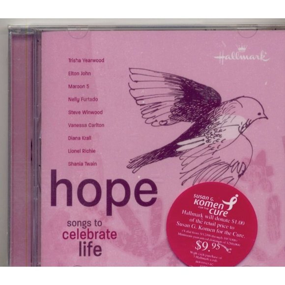 HOPE SONGS TO CELEBRATE LIFE, Hallmark, BIG STARS! - Picture 1 of 2